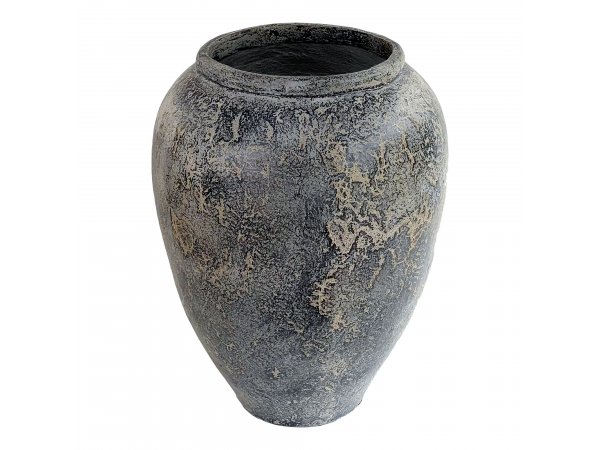 Capelo dekorativní váza, terakota/šedá