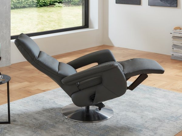 Kožené polohovací televizní křeslo SWITCH BALANCE 1