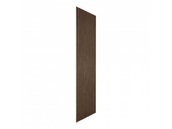 2 kusy Akustický panel, dýha ořech, 240×60×2,2 cm – House Nordic