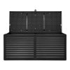 Úložný box Dubrovnik, plast, černý, 146,5×61×64,5 cm – House Nordic