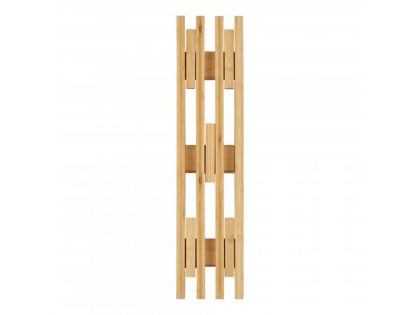 Věšák Ember, nástěnný, bambus, 60×14×3,5 cm – House Nordic