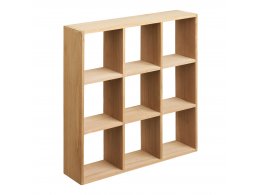 Nástěnná police Moss, borové dřevo, přírodní, 46×10×46 cm – House Nordic