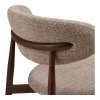 Jídelní židle Levanto, sand + walnut, 52×55×77 cm – House Nordic