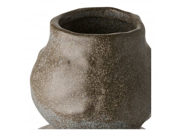 Váza Urtepotte, keramická, tmavě šedá, Ø14,5×33,5 cm – House Nordic