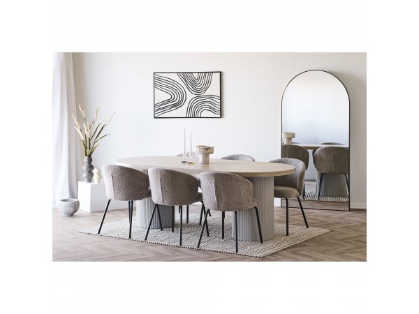 Váza Urtepotte, keramická, tmavě šedá, Ø14,5×33,5 cm – House Nordic