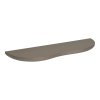 Nástěnná police Botta, MDF, hnědá, 57×19×2,5 cm – House Nordic