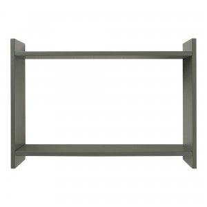 Nástěnná police Bamberg, MDF, zelená, 50×14,5×35 cm – House Nordic