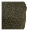 Ejby taburet, teddy, zelený, ø 34 cm × 36 cm – House Nordic