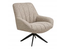 Grandola otočné křeslo, šedé, 84×81×93 cm – House Nordic