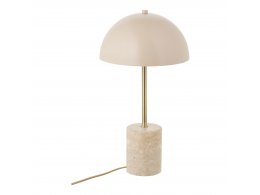 Stolní lampa Sheffield, mramorová/kovová, 25×25×45 cm – House Nordic