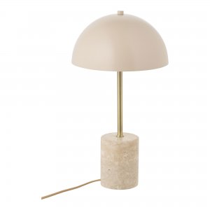Stolní lampa Sheffield, mramorová/kovová, 25×25×45 cm – House Nordic