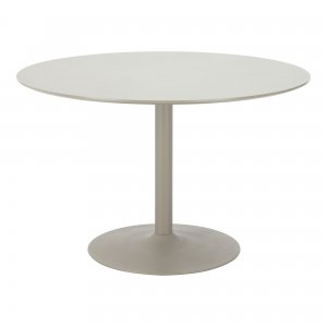 Jídelní stůl Riva, kulatý, MDF, sand, ø 120 × 75 cm – House Nordic