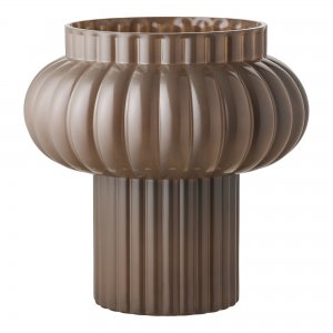 Váza Celia, skleněná, hnědá, Ø27,5×27 cm – House Nordic