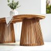 Zahradní jídelní stůl Berja, teak, přírodní, 200×90×75 cm – House Nordic