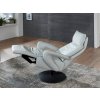 CONNECTION 4 BALANCE relaxační kožené polohovací křeslo, varianta 2