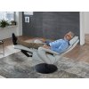 CONNECTION 4 BALANCE relaxační kožené polohovací křeslo, varianta 2