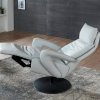 CONNECTION 4 BALANCE relaxační kožené polohovací křeslo, varianta 2