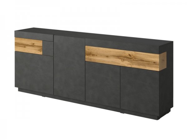 Nábytek do obývacího pokoje SILKE III matera/dub wotan