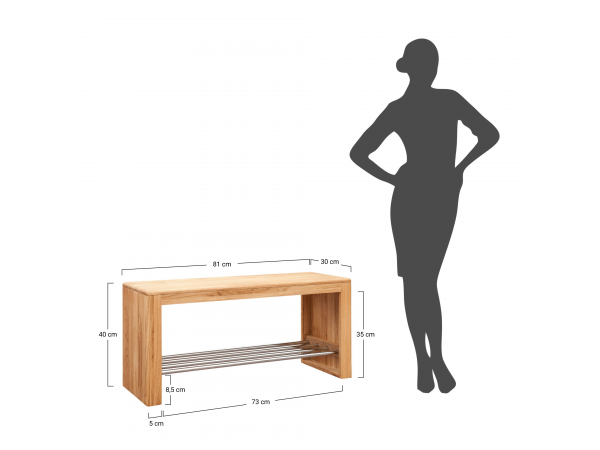 Dubový botník ALO malý