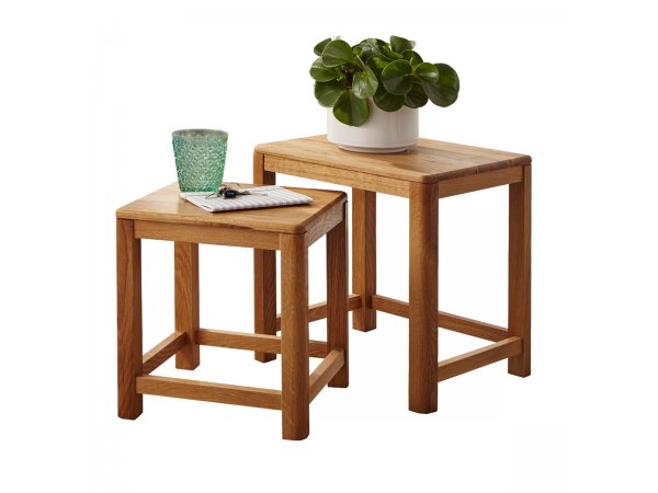 Odkládací stolky ALO dub masiv