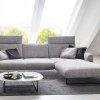 Designová rohová sedací souprava ROMA s ohebnými opěrkami