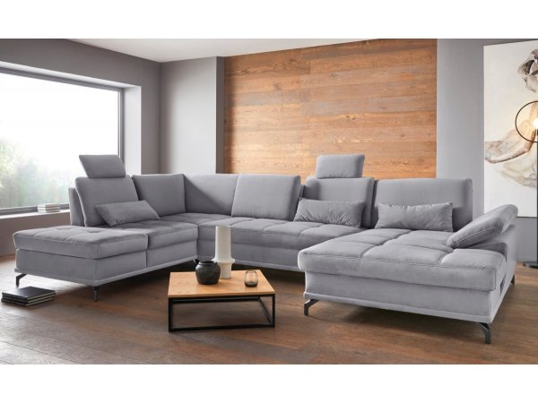 Rohová sedací souprava do tvaru U COSTELLO 3