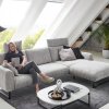 Designová rohová sedací souprava ROMA s ohebnými opěrkami