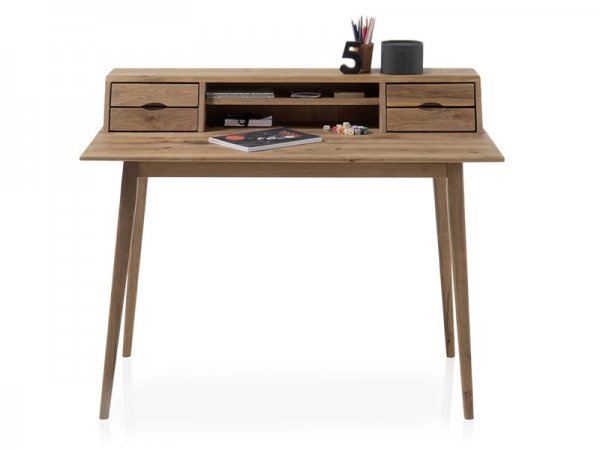 Dřevěný psací stůl MELBOURNE dub sukatý