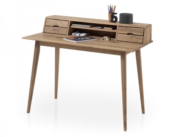Dřevěný psací stůl MELBOURNE dub sukatý
