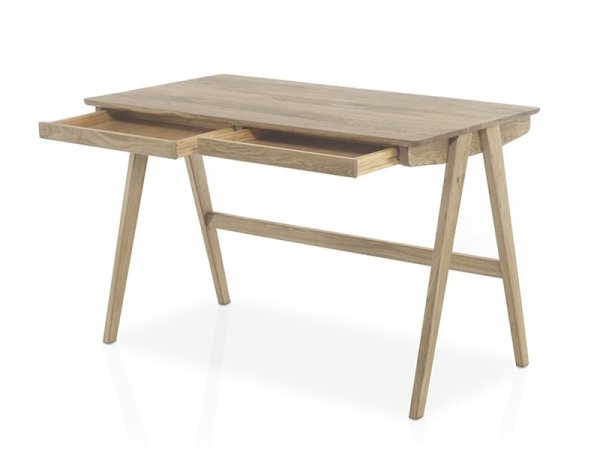 Dřevěný psací stůl DELIA dub sukatý