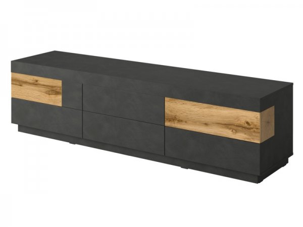 Nábytek do obývacího pokoje SILKE II matera/dub wotan