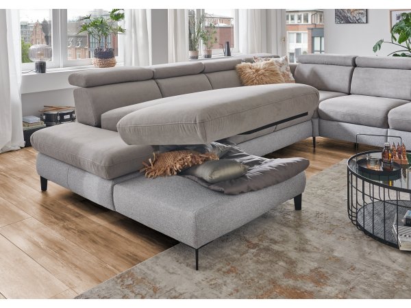 Rohová sedací souprava do tvaru U CAROLINA 4