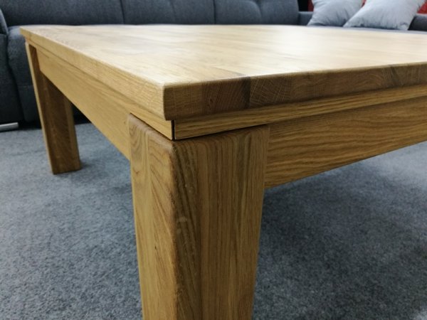Konferenční stolek z dubového masivu - FARO dubový konferenční stolek 100x100 (typ 40)