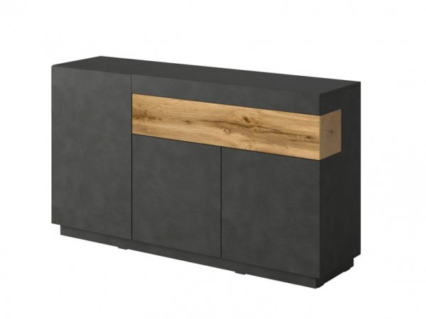 Nábytek do obývacího pokoje SILKE II matera/dub wotan