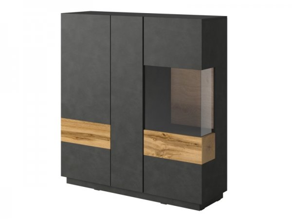 Nábytek do obývacího pokoje SILKE III matera/dub wotan