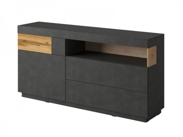 Nábytek do obývacího pokoje SILKE I matera/dub wotan