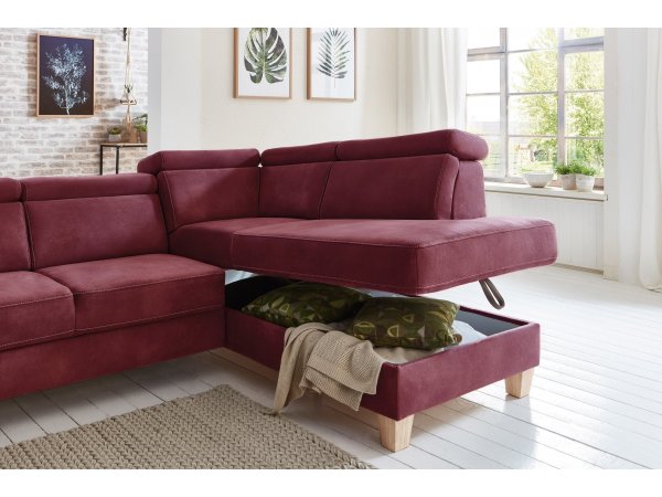 Rohová rozkládací sedací souprava ARNGAST