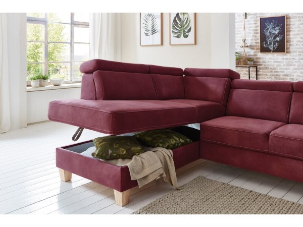 Rohová rozkládací sedací souprava ARNGAST