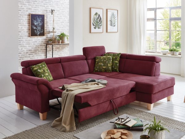 Rohová rozkládací sedací souprava ARNGAST