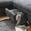 Rohová sedací souprava s relax funkcí a nastavitelnou hloubkou sedu TV MIA XC
