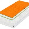 Boxspring postel LUMINA s úložným prostorem, matrací a topperem
