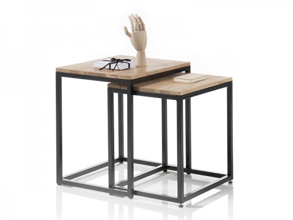 Sada dvou konferenčních stolků z masivu SAKURA dub sukatý