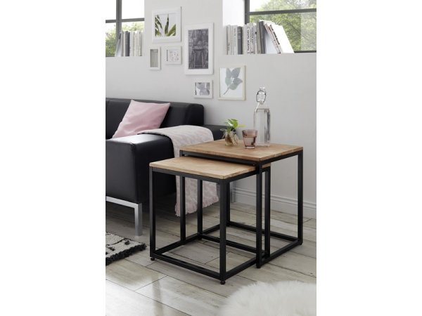 Sada dvou konferenčních stolků z masivu SAKURA dub sukatý