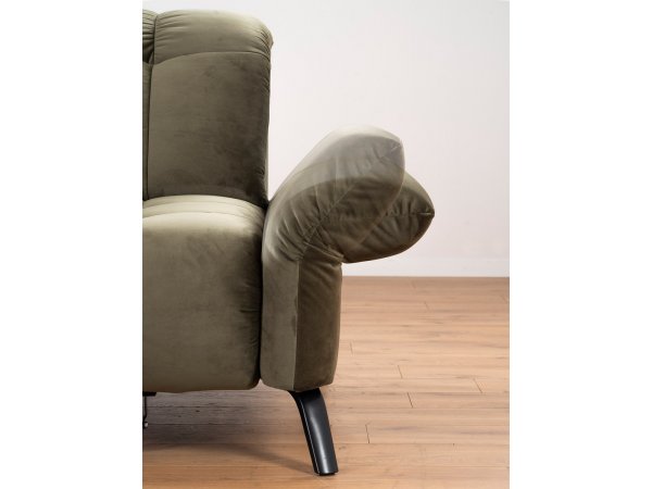 Malá prošívaná rohová sedací souprava COAST 2