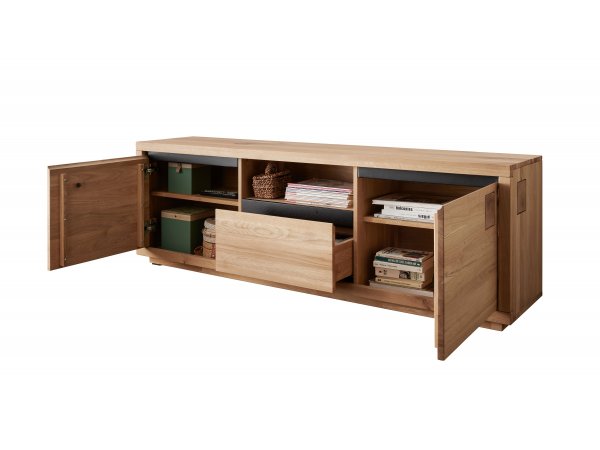 Dubový nábytek z masivu do obývacího pokoje Carson sestava 2