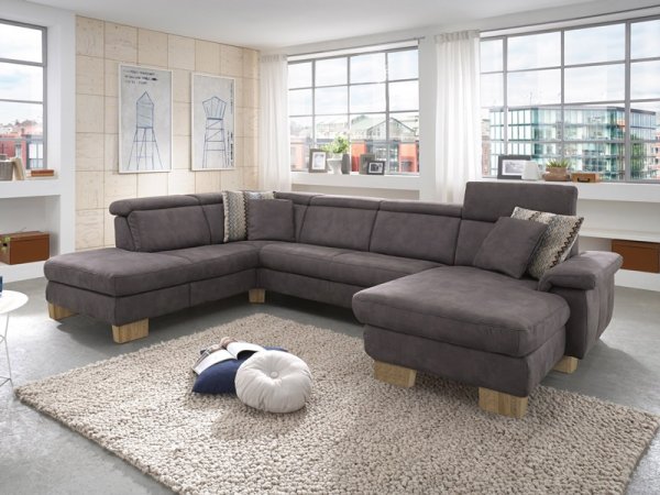 Rohová sedací souprava do tvaru U LAVA XC