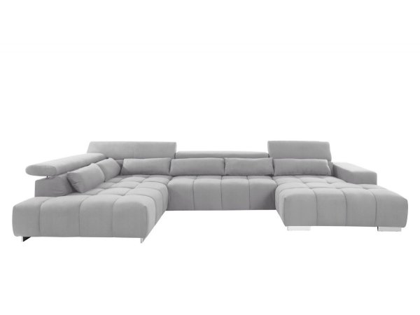 Rohová sedací souprava do tvaru U s nastavitelnými opěrkami ORION 4