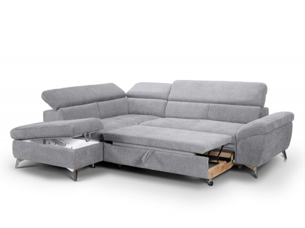 Rohová rozkládací sedací souprava PEARCY