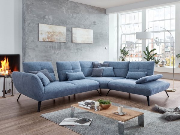 Rohová sedací souprava s relax funkcí DOVER