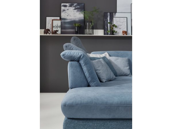 Rohová sedací souprava do tvaru U CAROLINA 2